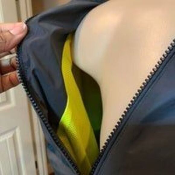 Calvin Klein Jacket Grey Neon Pink - Picture 5 of 12